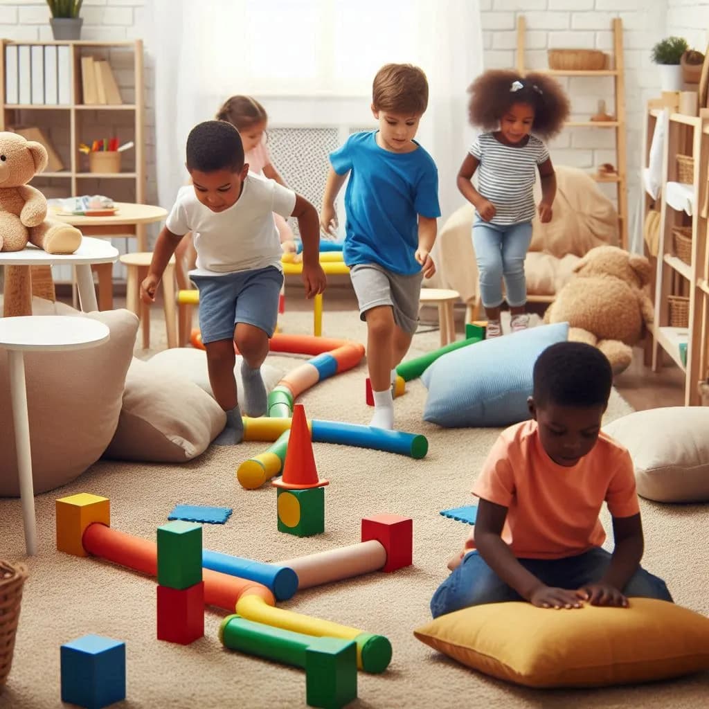 Indoor obstacle course